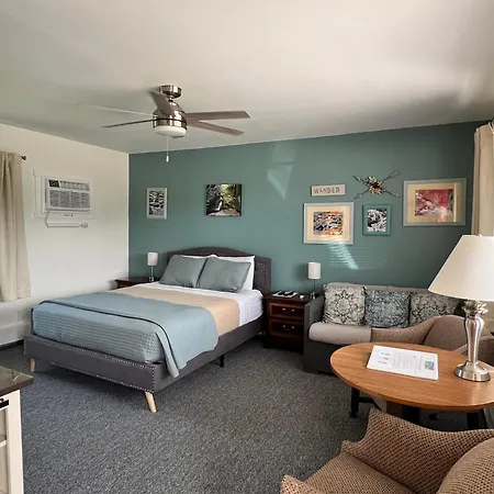 Profile Deluxe Motel Twin Mountain Exterior photo